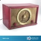 Zenith Model B835R Wood Tube Table AM/FM Radio Circa 1956 Vintage