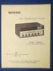 BOGEN CHALLENGER CHS20 INSTRUCTION MANUAL WITH SCHEMATIC ORIGINAL FACTORY ISSUE