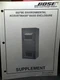 BOSE 502 BE Speakers Service Manual Original