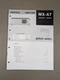 Nikko MX-A7 Integrated Amplifier Service Manual D-2013