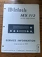 McIntosh MX112 Tuner Preamp Serial No 40S00 Service Information