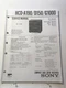 ORIGINAL SERVICE MANUAL & SCHEMATIC SONY HCD-A190/D150/G1000 D779