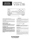 PIONEER VSX-D3S Receiver Owners Manual