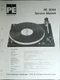 Dual PE 3044 Turntable Service Manual Photocopy