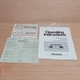 Panasonic AG-7750 Video Recorder Operating Instructions Manual Vintage w/ Extras