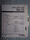 Yamaha tx-77 service manual original repair book stereo am/fm tuner radio