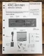 Kenwood KRC-901 KRC-991 Cassette Radio Service Manual *Original*
