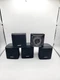 Lot of 5 BOSE Lifestyle Acoustimass 6 Series III Cube Speakers Black