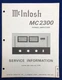 Original McIntosh MC2300 / Service Information Manual -- #3