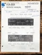 Kenwood KA-891 Amplifier  Service Manual *Original*