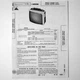 Philco Models 12J27 12J27R 12J27TS 12J27U Portable TV SAMS Photofact &trade; 1962 New