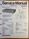 Technics by Panasonic RS-E10 Stereo Cassette Deck Original Service Repair Manual