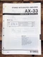 Yamaha AX-33 Amplifier  Service Manual *Original*