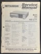 MITSUBISHI HS-U71 S-VHS VCR Service Manual Original