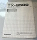 Pioneer TX-9500 Tuner  Owners / User Manual *Original*