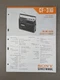 Sony CF-310 FM/AM Cassette Corder Service Manual D-2207