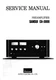 Service manual for Sansui CA-3000