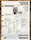 Sony SA-VE702 -VE705 -WMS7 SS-MS7 Speaker  Service Manual *Original*