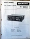 SANYO FT E30A - Service Manual  - Car Stereo Player