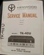 KENWOOD TK-40U Receiver Service Manual Original