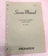 Pioneer QT-6100/F Tape Deck Service Manual - Original