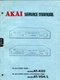 Vintage Akai Model AT-K03/ AT-V04/L Stereo Tuner Service Manual