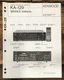 Kenwood KA-129 Amplifier Service Manual *Original*