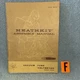 Heathkit IM-21 Assembly & Operation Manual Vacuum Tube Voltmeter LOC F