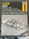 Haynes Audi 5000 1984 to 1988 Service Repair Manual 15026 1117