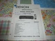 Denon DCM-550 Factory Service Manual (Original, Paper)