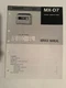 Nikko MX-D7 Stereo Cassette Deck Service Manual