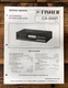 Fisher CA-856R Amplifier  Service Manual *Original*