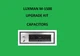 Amp LUXMAN M-1500 Repair KIT capacitor restoration service recap fix rebuild