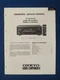 Onkyo A-SV810PRO Integrated Amp Service Manual Factory Original The Real Thing