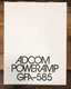 Adcom GFA-585 Amplifier Owners / User Manual *Original*
