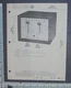 PHOTOFACT FOLDER MANUAL & SCHEMATIC RADIO FISHER MODEL 50-PR