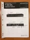 ORIGINAL SERVICE MANUAL & SCHEMATIC KENWOOD T-91/91L STEREO TUNER D533