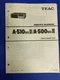 TEAC A-510MKII A-500MKii TAPE DECK SERVICE MANUAL W/ SCHEMATIC *ORIGINAL**