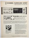 1971 Kenwood KA-8044 Quadrix Amplifier 4 Channel Retro Original Print Ad 70s