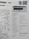 KENWOOD TK-30E Receiver Schematic only from Volume 1 Original