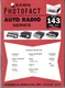 Sams Photofact-Auto Radio Manual/#AR-143/First Edition-First Print/1973