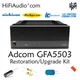 Adcom GFA-5503 capacitor restoration recap service kit repair filter