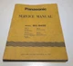 Panasonic Service Manual Model NV-9400 Cassette Recorder Vol.1-4 Vintage