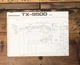 Pioneer TX-9500 Tuner  Fold Out Schematic *Original*