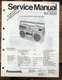 Technics RX-5030 Boombox / Stereo Supp. Service Manual *Original*