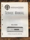Kenwood KA-500 Amplifier  Service Manual *Original*