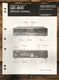 Kenwood GE-800 Equalizer Service Manual *Original*