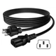 UL 6ft AC Power Cord For Mackie 1402-VLZ Pro 1604-VLZ3 1604-VLZ CR1604-VLZ Mixer