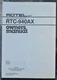 ROTEL RTC-940AX Tuner Preamplifier Owners Manual (ORIGINAL)