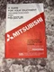 Vintage Original Mitsubishi HS-337UR VHS VCR Owners Manual Printed In Japan